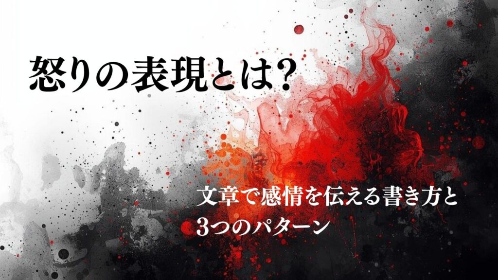感情の表現まとめ | 喜怒哀楽の表現と関係の表現を描く文章術 | ざワライフ